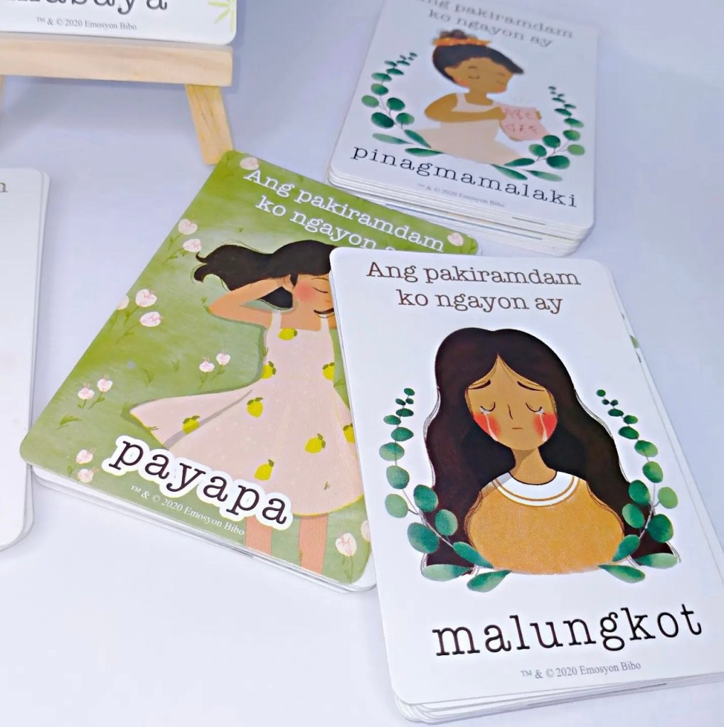 feeling cards in filipino language, beautiful filipino emotion cards 